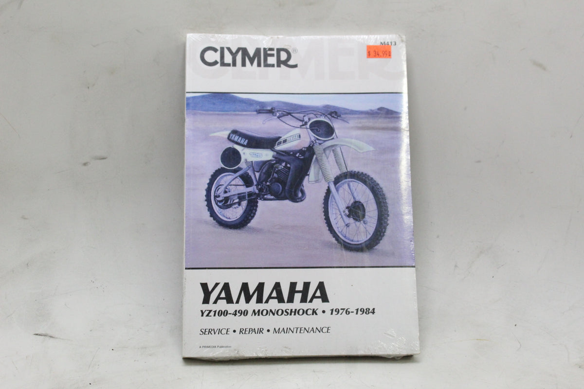 1976-1984 Yamaha YZ100-490 Monoshock Clymer Service Repair Manual
