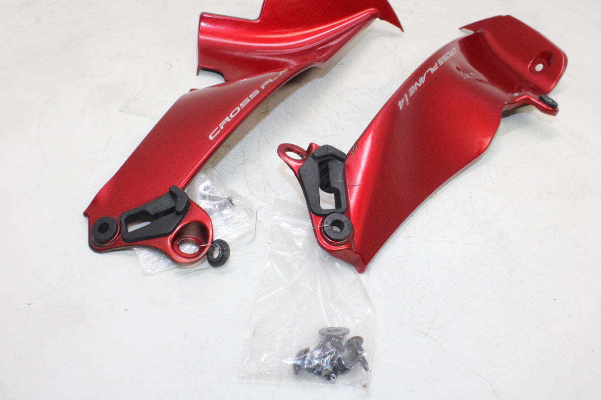2009 Yamaha YZF R1 OEM RIGHT LEFT FRAME MID SIDE COVERS COWLS PANELS TRIM