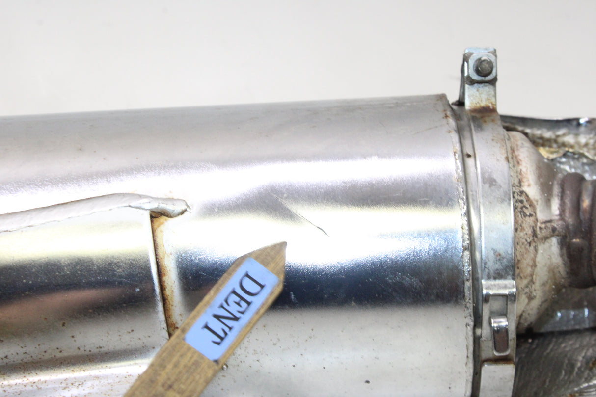 2009 Kawasaki Ninja 250R EX250J OEM EXHAUST PIPE MUFFLER SLIP ON CAN SILENCER