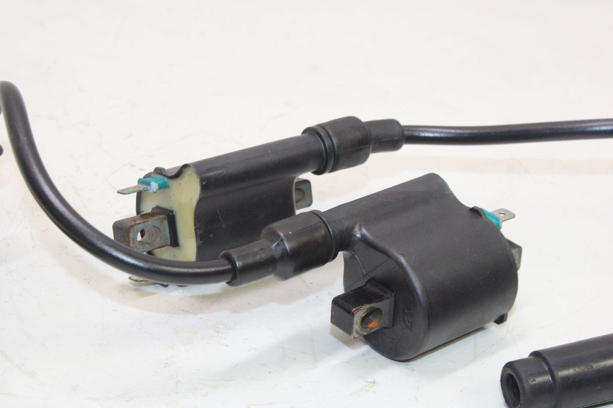 2009 Kawasaki Ninja 250R EX250J OEM IGNITION COILS COIL SPARK PLUG CAPS