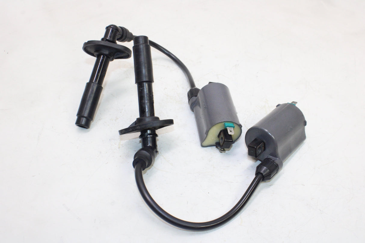 2000 Kawasaki Ninja 250R EX250J OEM IGNITION COILS COIL SPARK PLUG CAPS