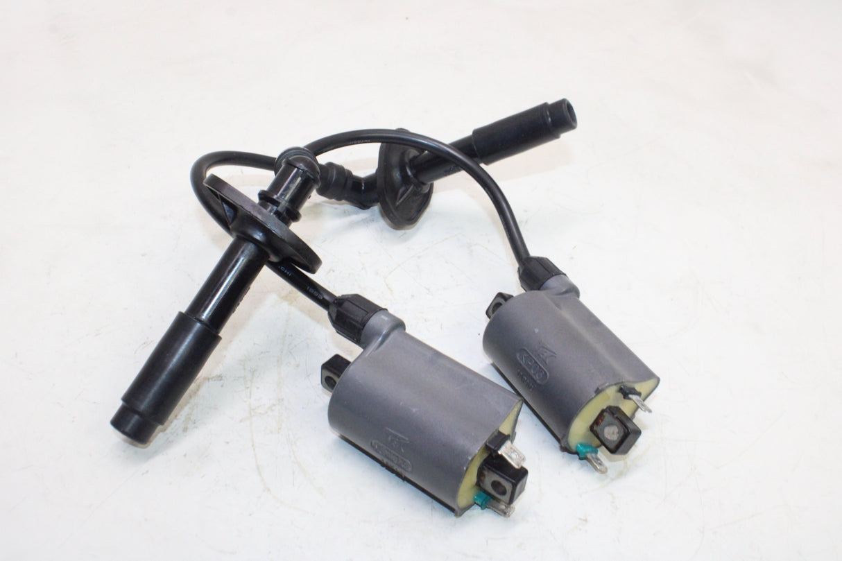 2000 Kawasaki Ninja 250R EX250J OEM IGNITION COILS COIL SPARK PLUG CAPS