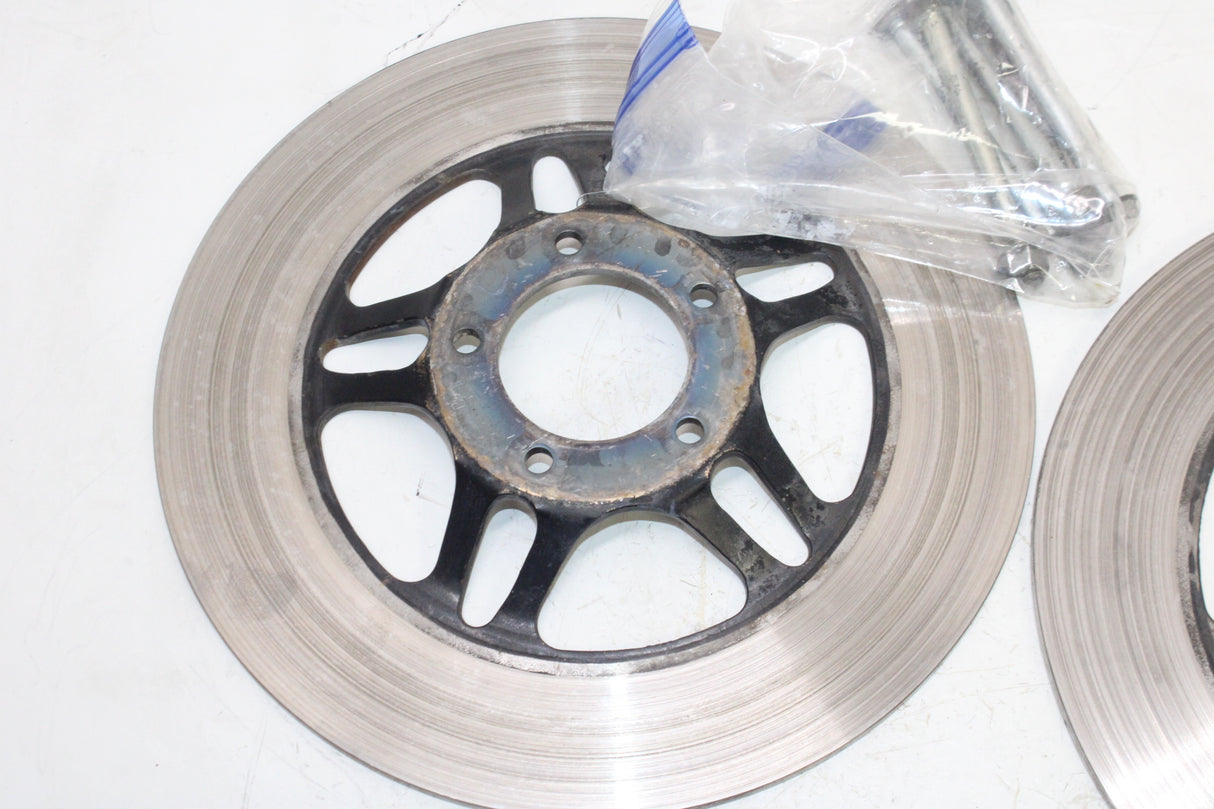 1980 Honda CB750F OEM FRONT LEFT RIGHT BRAKE ROTORS DISCS