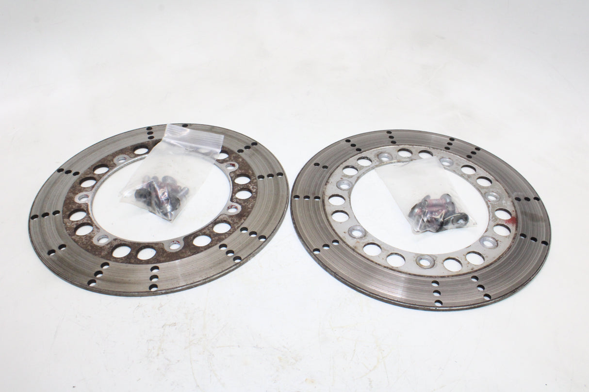 2001 Kawasaki Voyager XII ZG1200 OEM FRONT LEFT RIGHT BRAKE ROTORS DISCS