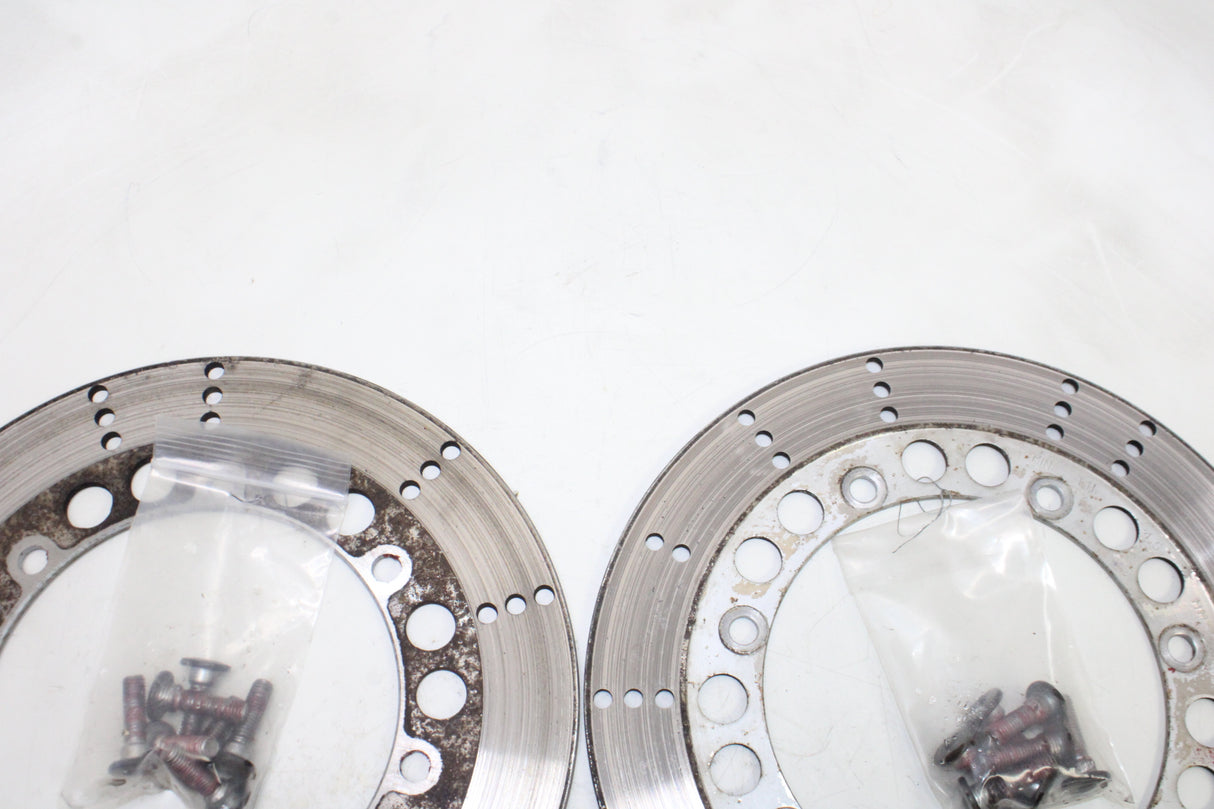 2001 Kawasaki Voyager XII ZG1200 OEM FRONT LEFT RIGHT BRAKE ROTORS DISCS