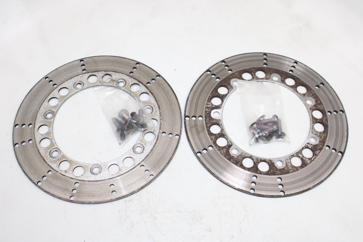 2001 Kawasaki Voyager XII ZG1200 OEM FRONT LEFT RIGHT BRAKE ROTORS DISCS