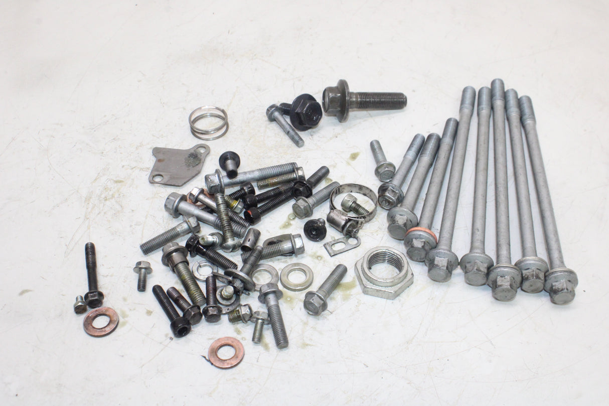 2014 Kawasaki Ninja 650 EX650 OEM ENGINE MOUNTING BOLTS HARDWARE MOTOR SCREWS
