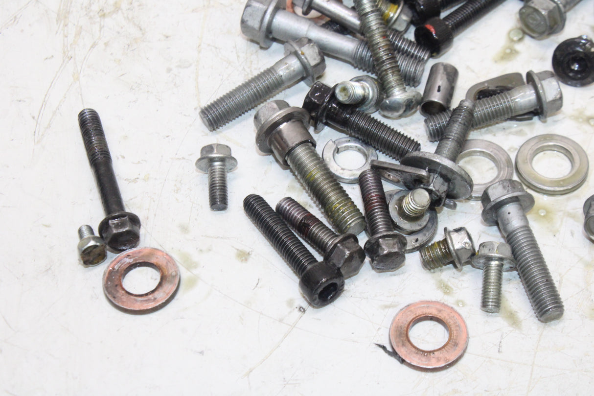 2014 Kawasaki Ninja 650 EX650 OEM ENGINE MOUNTING BOLTS HARDWARE MOTOR SCREWS