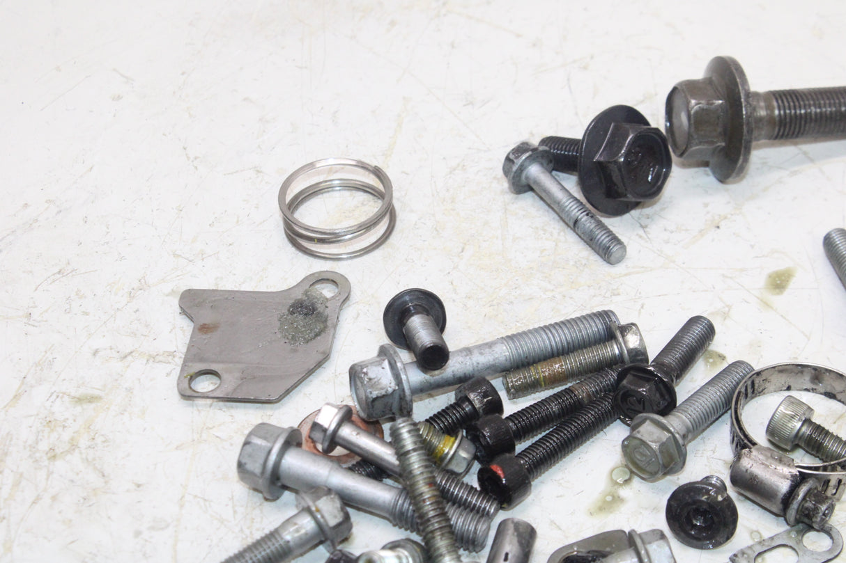 2014 Kawasaki Ninja 650 EX650 OEM ENGINE MOUNTING BOLTS HARDWARE MOTOR SCREWS
