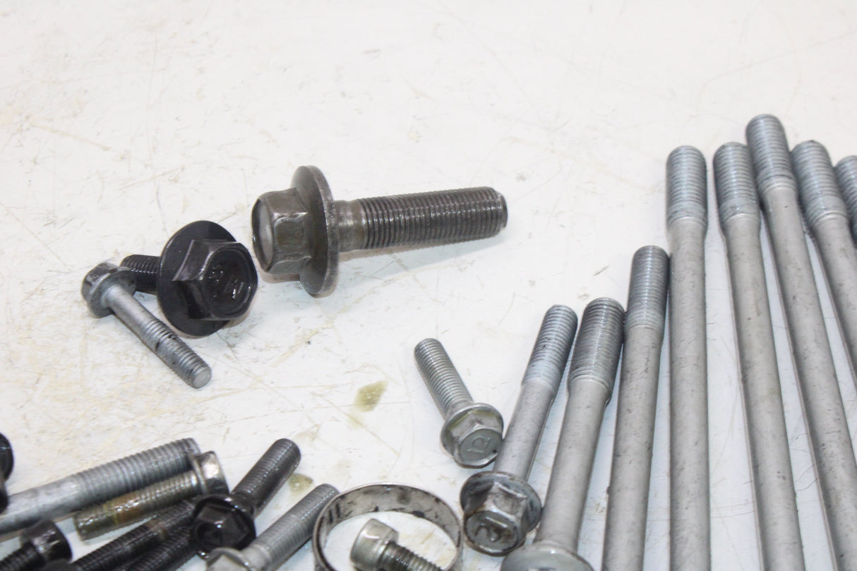 2014 Kawasaki Ninja 650 EX650 OEM ENGINE MOUNTING BOLTS HARDWARE MOTOR SCREWS