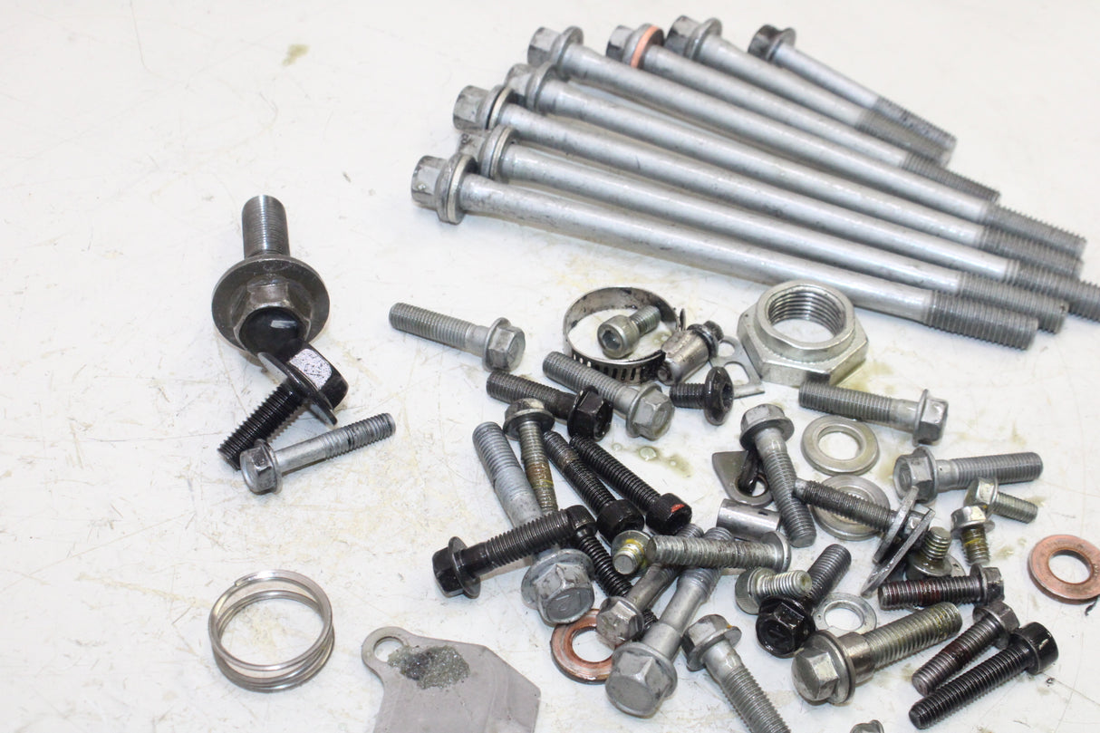 2014 Kawasaki Ninja 650 EX650 OEM ENGINE MOUNTING BOLTS HARDWARE MOTOR SCREWS