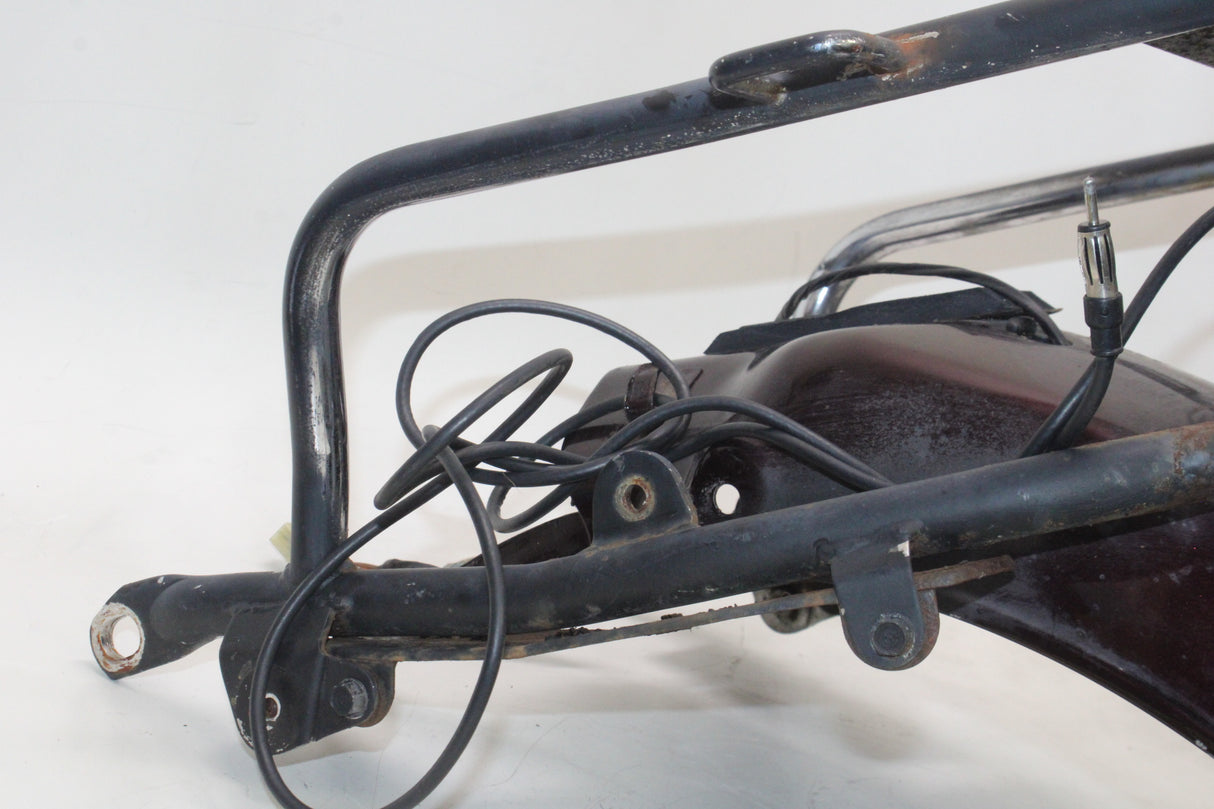 1981 Honda Goldwing 1100 GL1100 OEM REAR BACK FENDER MUD GUARD W LUGGAGE RACK