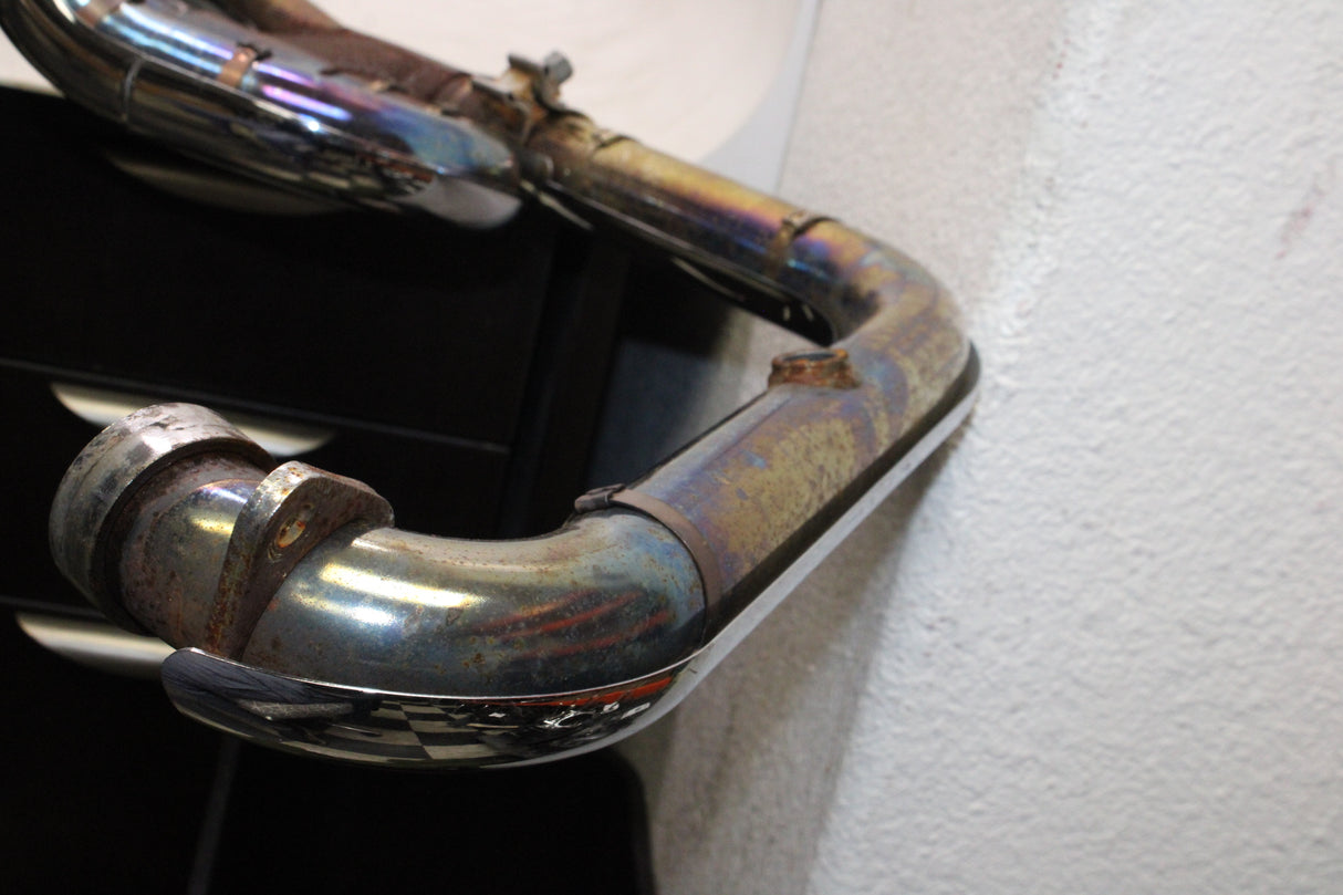 2009 Victory Vegas OEM FULL EXHAUST SYSTEM HEADERS PIPE MUFFLER