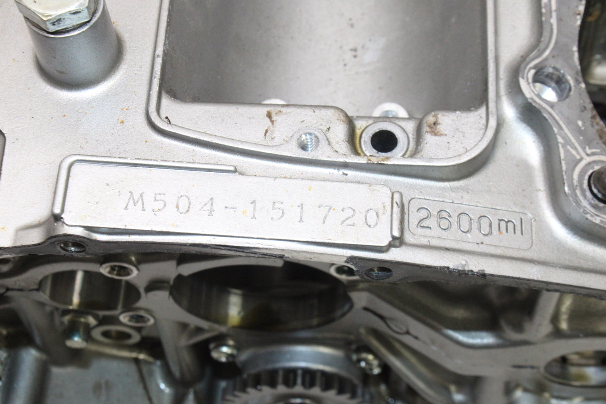 2009 Suzuki GS500F OEM ENGINE MOTOR CRANKCASE CRANK CASES BLOCK