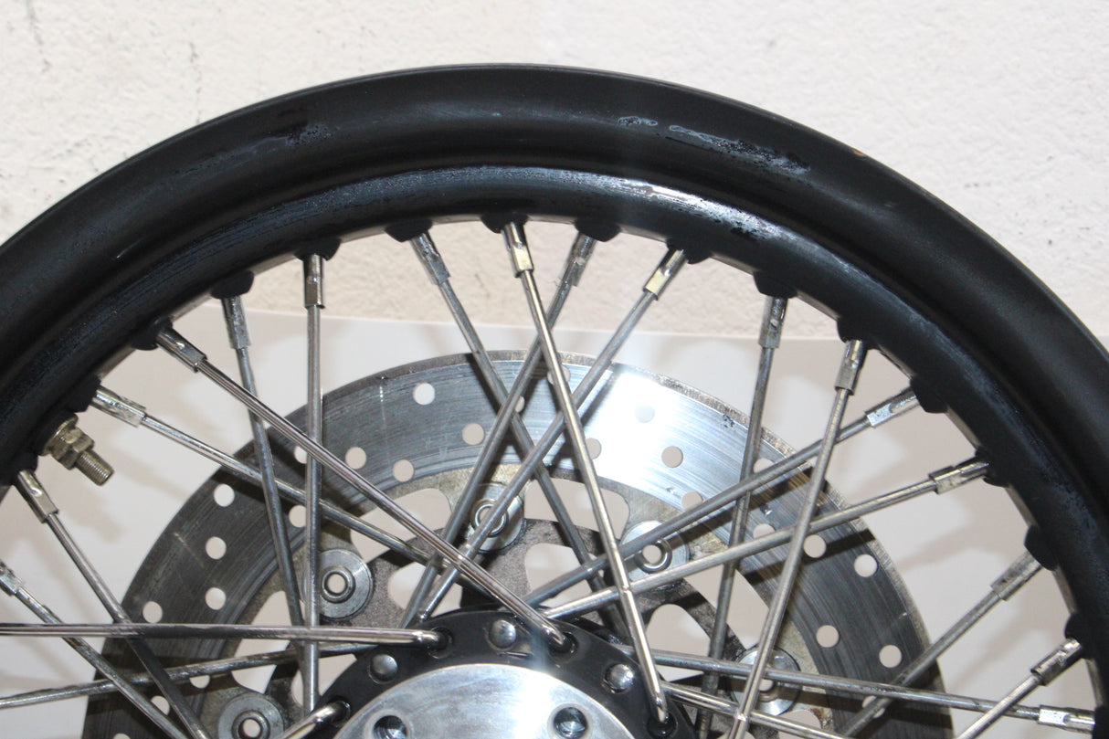 2001 Harley-Davidson Sportster 883 XLH883 OEM REAR WHEEL BACK RIM !bent!