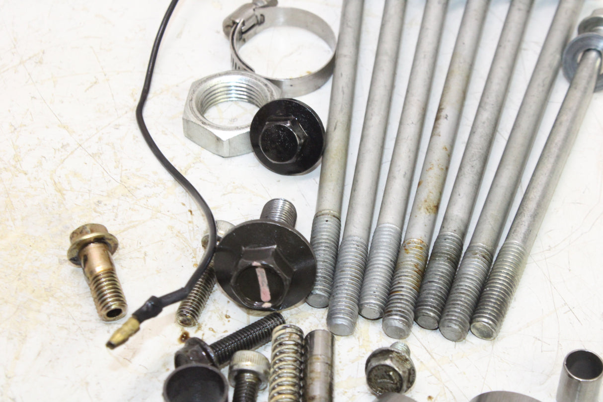 2004 Kawasaki Ninja 250R EX250-F OEM ENGINE MOUNTING BOLTS HARDWARE MOTOR SCREWS
