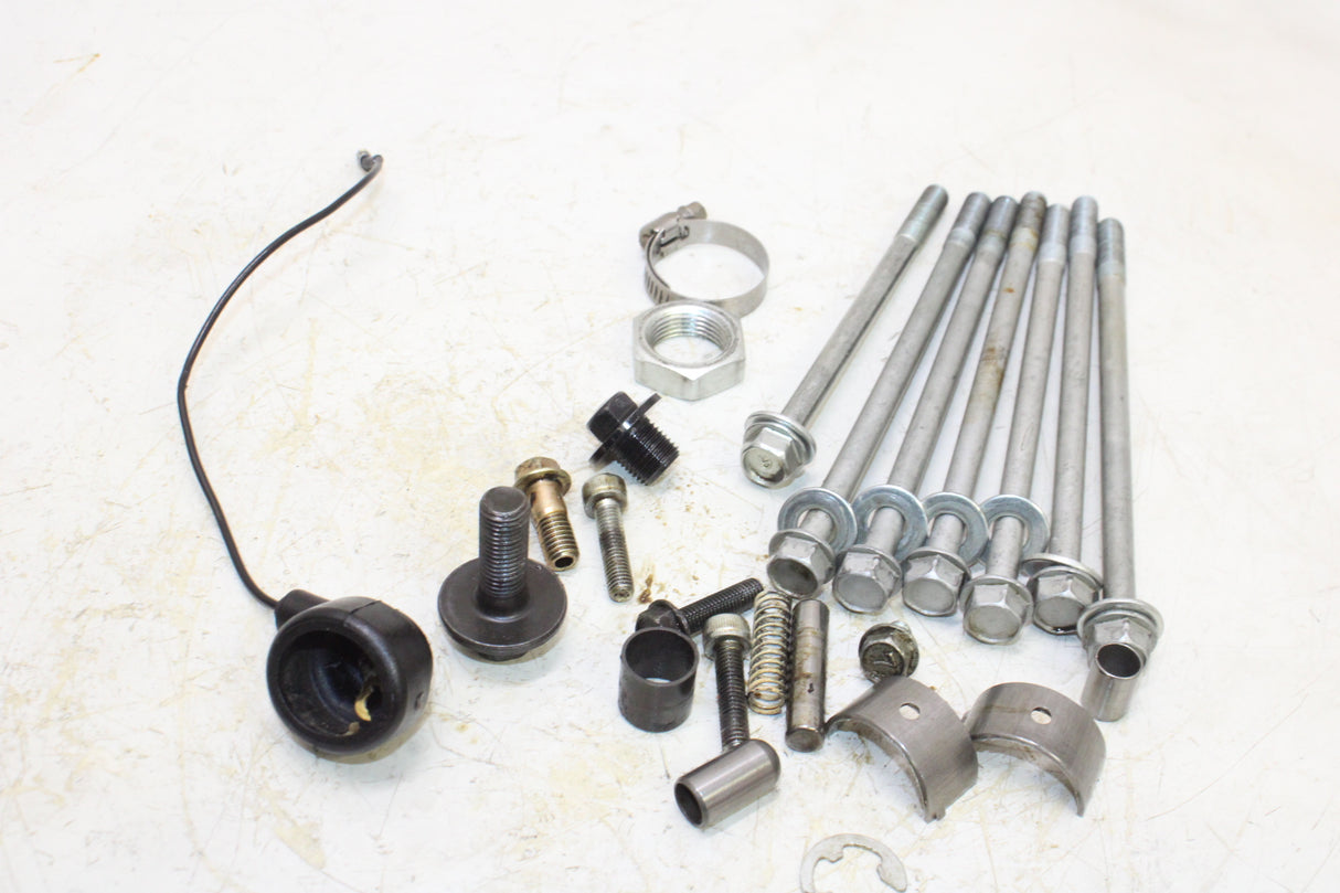 2004 Kawasaki Ninja 250R EX250-F OEM ENGINE MOUNTING BOLTS HARDWARE MOTOR SCREWS