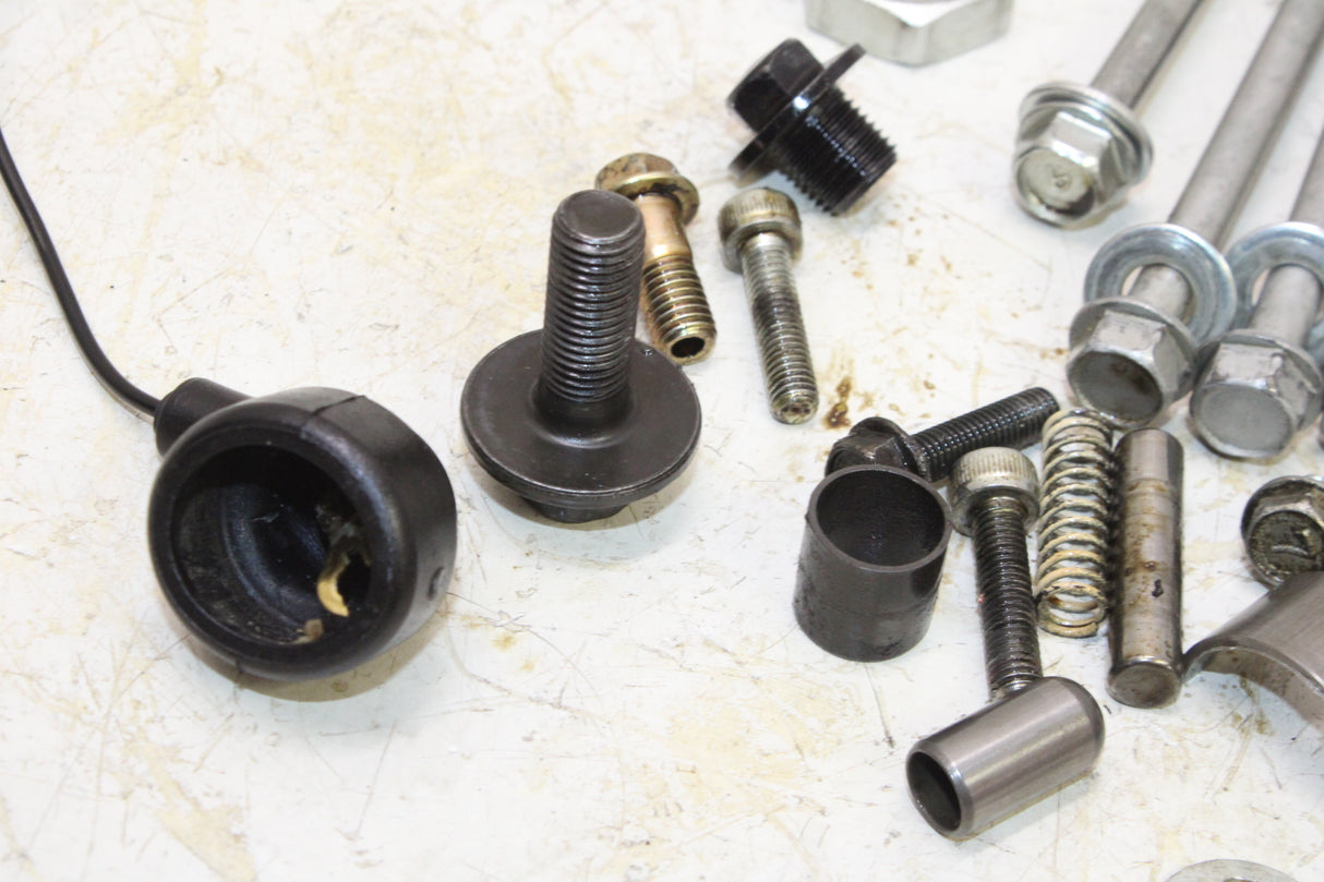 2004 Kawasaki Ninja 250R EX250-F OEM ENGINE MOUNTING BOLTS HARDWARE MOTOR SCREWS
