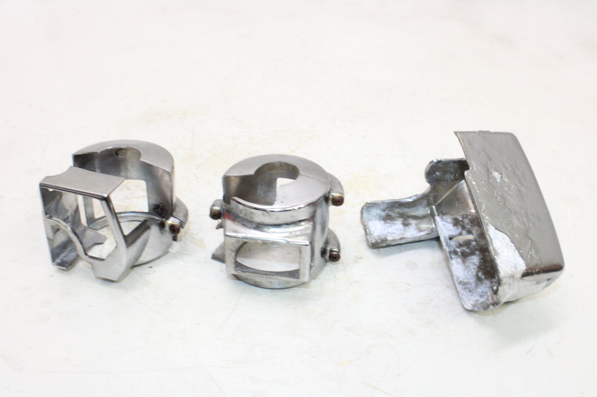 2004 Honda VTX1300C OEM CHROME COVER BRACKET SET
