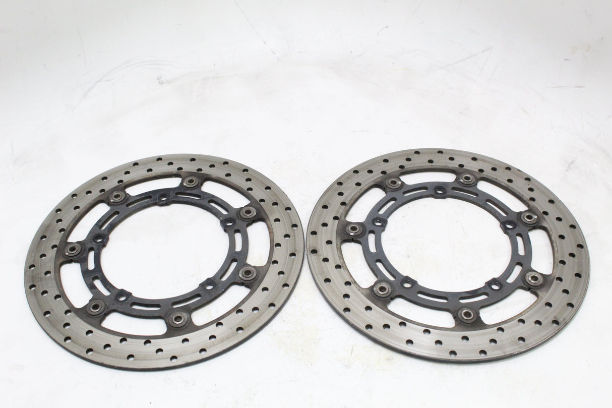 2005 YAMAHA FZ6 FAZER OEM FRONT BRAKE ROTORS DISCS LEFT RIGHT PAIR