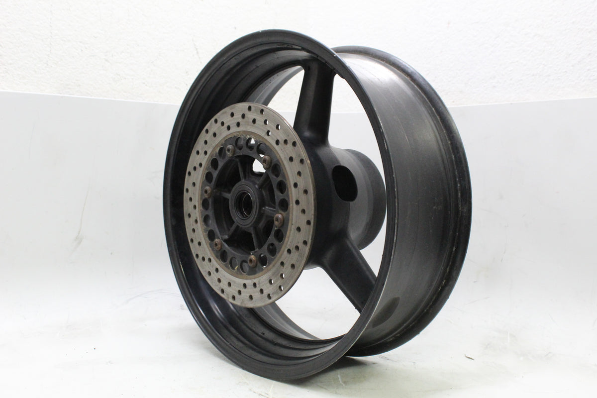 2003 YAMAHA FZ1 FZS1000 FAZER OEM REAR WHEEL RIM 17X5.50 W BRAKE ROTOR
