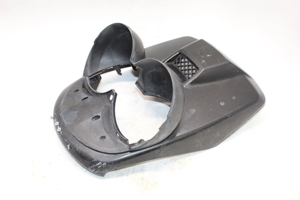 2002 Yamaha Zuma 50 YW50 OEM Front Headlight Fairing Outer Leg Shield Black