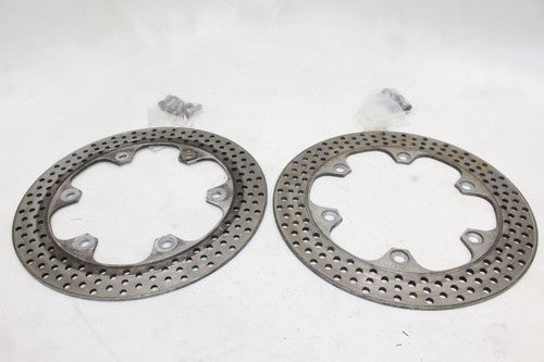 1987-90 Honda Cbr600f Front Left Right Brake Rotors Discs OEM