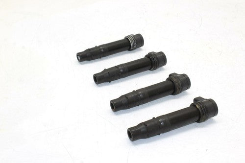03-04 Kawasaki Ninja Zx6r 636 Ignition Coil Spark Plug Caps OEM