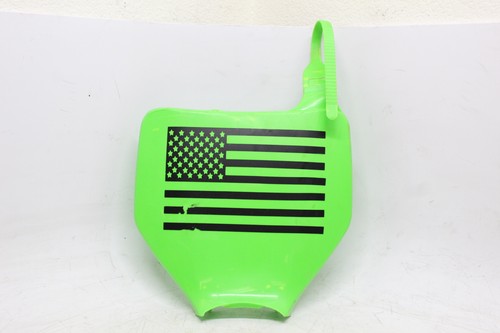 2006 Kawasaki Kx450f Front Plate Number Cover Fairing Cowl