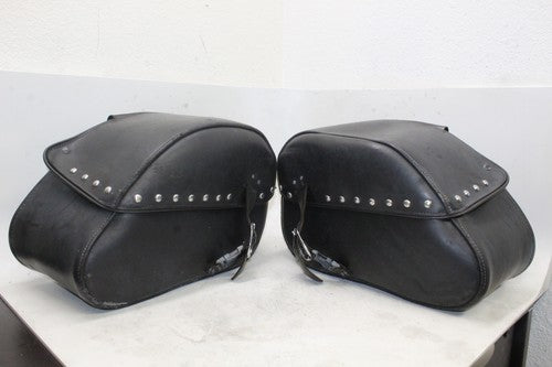 1994 Honda Vt1100c Side Cargo Luggage Saddlebag Bags Compartment Set Pair OEM