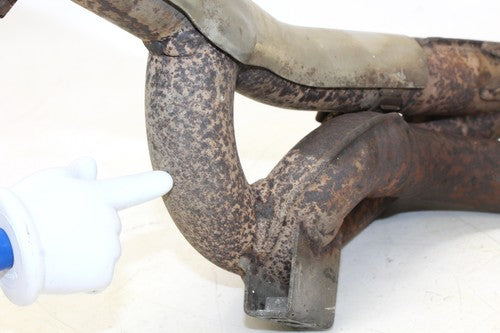 2005 Suzuki Sv650s Full Exhaust System Headers Pipe Muffler