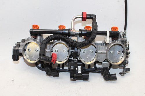 2013 Kawasaki Ninja Zx6r Zx636 Abs Main Fuel Injectors / Throttle Bodies