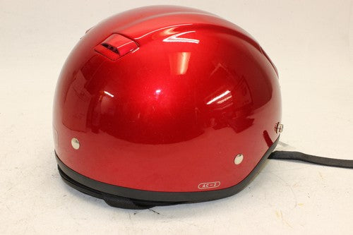 New HJC Motorcycle RED Helmet Small