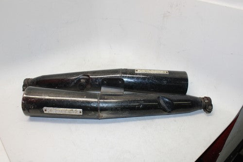 1983 Kawasaki Gpz750 Zx750a Exhaust Pipe Muffler Slip On Can Silencer