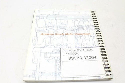 2004 Suzuki "K4" Motorcycle/ATV Ready Reference Manual