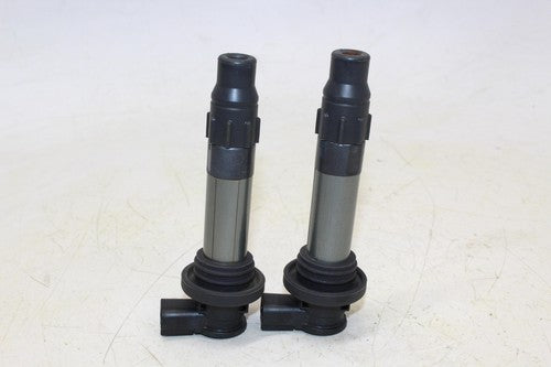 18-21 Kawasaki Ninja 400 Ex400 Ignition Coils Coil Spark Plug Caps