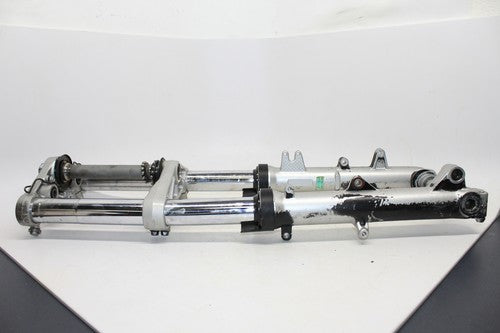 2004 HONDA ST1300 COMPLETE FRONT END FORKS FORK SUSPENSION TRIPLE TREE *bent*