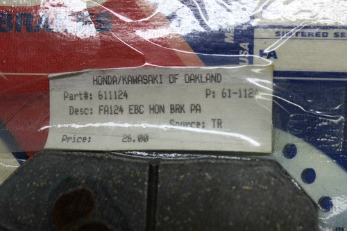 KWASAKI EBC Brakes Motorcycle FA124