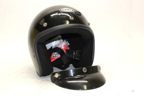 THH NEW Motorcycle Head Helmet Black XL