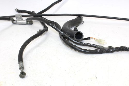 2002 Suzuki Sv650 Brake Hose Fluid Lines W/Clutch Cable