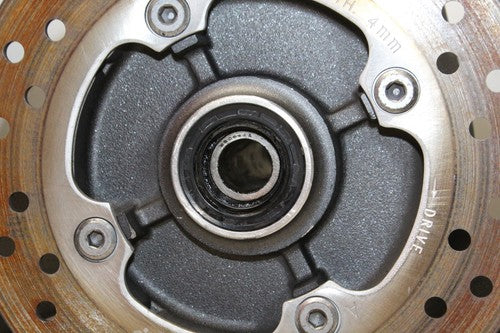 2002 Honda Super Hawk 1000 Vtr1000f Rear Wheel Back Rim With Rotor