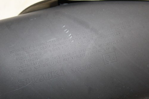 2011–2014 Suzuki GSR750 EXHAUST PIPE MUFFLER SLIP ON CAN SILENCER