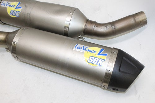 2008-14 Yamaha Yzf R1 Leo Vince SBK Exhaust System Pipe Muffler 04579