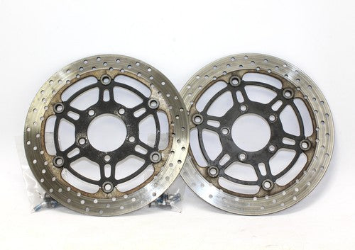 2006 Suzuki Sv650 Front Left Right Brake Rotors Discs