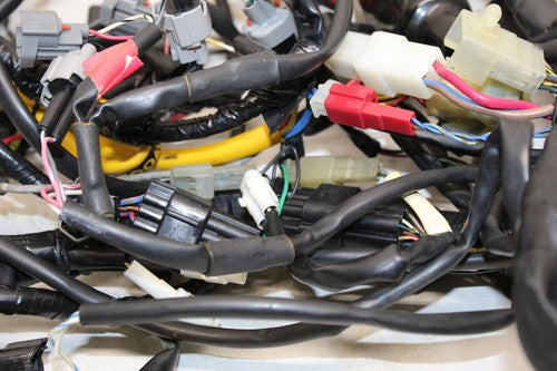 2011 Yamaha YZF R6 MAIN ENGINE WIRING HARNESS MOTOR WIRE LOOM With ECU