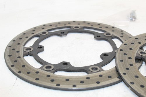 2009 Yamaha Yzf R6s Front Left Right Brake Rotors Discs