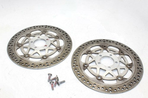 2003 Kawasaki Vulcan 1500 Vn1500l Nomad Fi Front Left Right Brake Rotors Discs