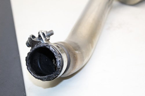 2004 Kawasaki Ninja Zx6r Zx636c Exhaust Pipe Muffler Slip On Can Silencer