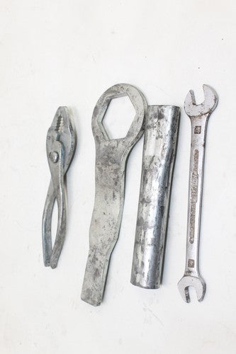 1980 Honda Cb750c Custom Stock Tools Oem Tool Bag Kit Set *INCOMPLETE*