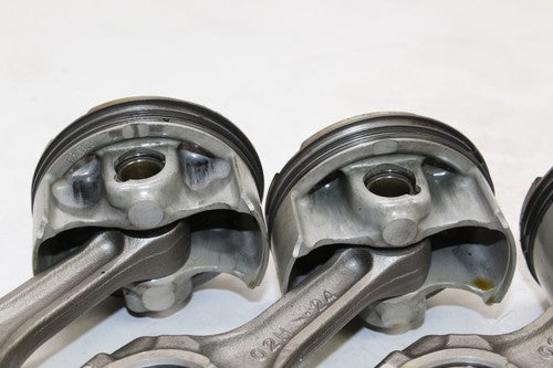 2006-07 Suzuki Gsxr750 Engine Motor Block Pistons 12111-02h10-0f0 12160-02h10